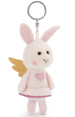 Keyholder Your Guardian Angel Rabbit w. heart