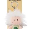 Keyring guardian angel with symbol cloverleaf