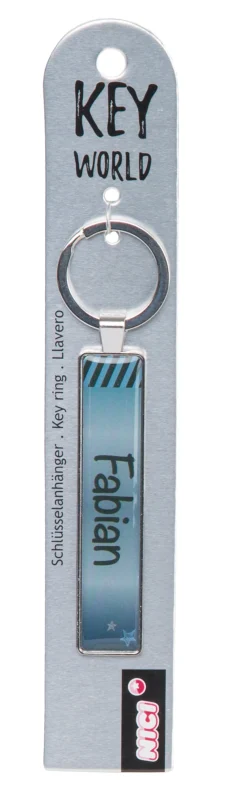 Keyring Key World 'Fabian'