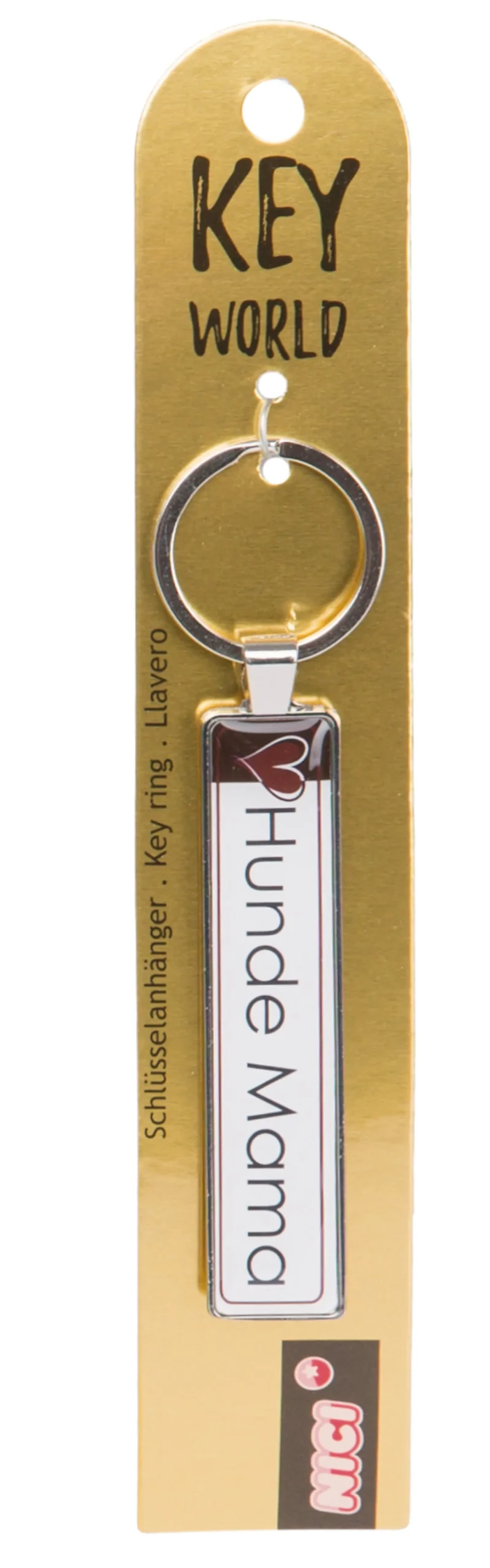 Keyring Key World 'Hunde Mama'
