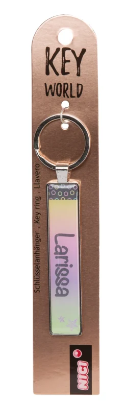 Keyring Key World 'Larissa'