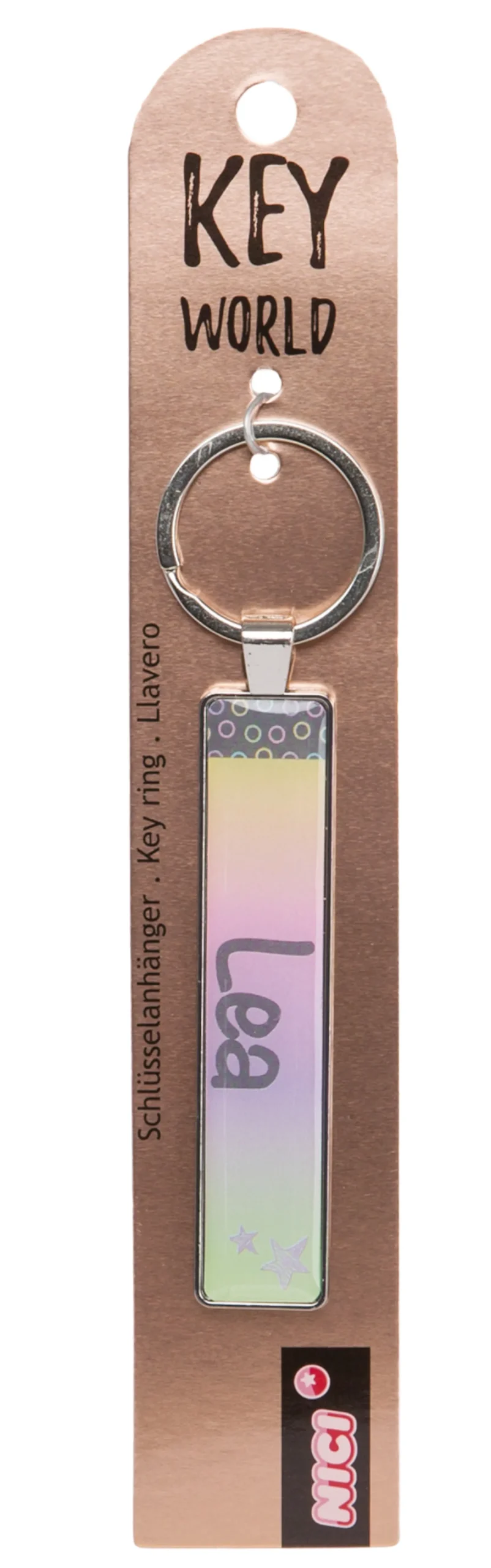 Keyring Key World 'Lea'