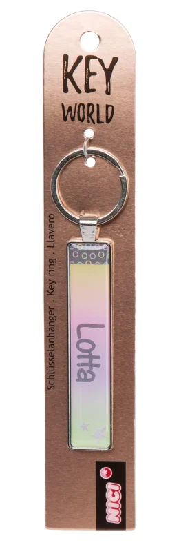 Keyring Key World 'Lotta'