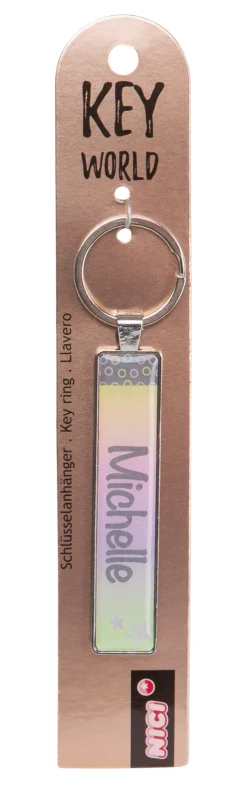 Keyring Key World 'Michelle'