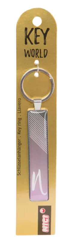Keyring Key World 'N'