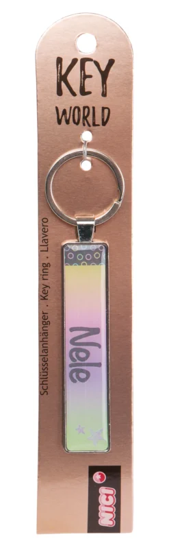 Keyring Key World 'Nele'