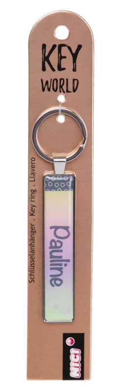 Keyring Key World 'Pauline'