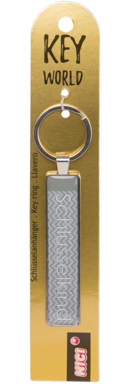 Keyring Key World 'Schlüsselkind'