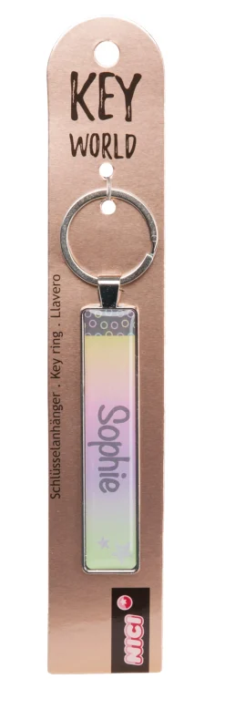 Keyring Key World 'Sophie'