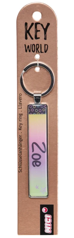 Keyring Key World 'Zoe'