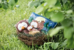 Lying Cuddly Toy Owl Oscar