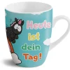 Mug Theodor "Heute ist dein Tag" porcelain