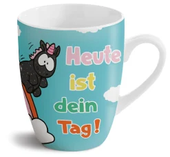Mug Theodor "Heute ist dein Tag" porcelain