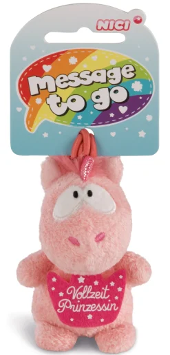 Pendant unicorn Merry Heart "Vollzeit Prinzessin"