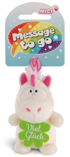 Pendant unicorn Theodor pendant "Viel Glück"