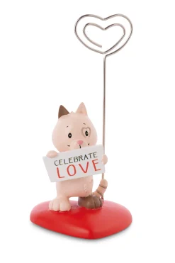 Photo Holder Cat "Celebrate Love"