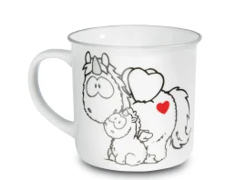 Porcelain mug metallic 'Für die Beste Mama der Welt'