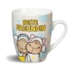 Porcelain mug "Beste Freundin"