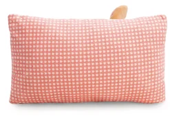 Rechteckiges Kissen Hase & Kind Hopsala NICI GREEN