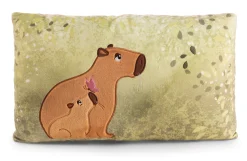 Rectangular Cushion Capy-Barbara NICI GREEN