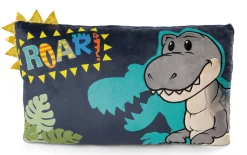 Rectangular Cushion Dino Tony-Rex NICI GREEN