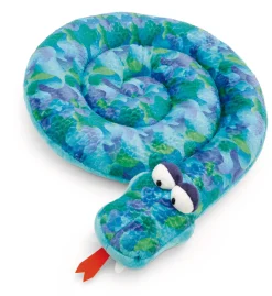 Round Cushion Snake NICI GREEN