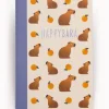 Ruled Notebook Capybara "Happybara"
