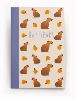 Ruled Notebook Capybara "Happybara"