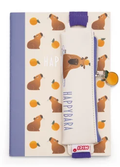 Ruled Notebook Capybara "Happybara"