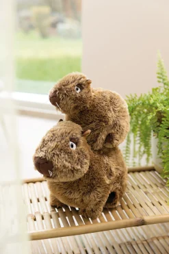 Sitting Soft Toy Capy-Barbara NICI GREEN