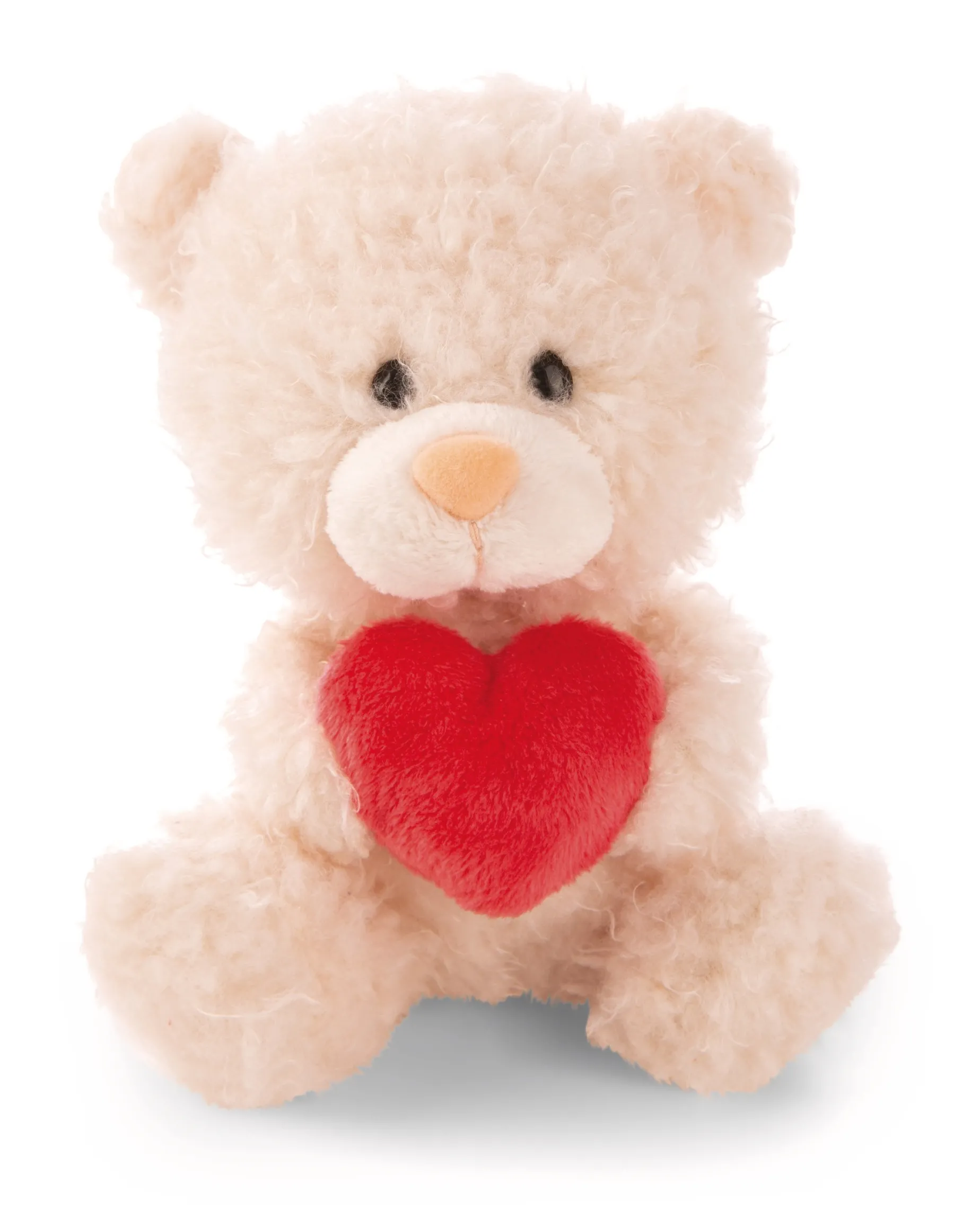 Soft Toy Bear cream with heart