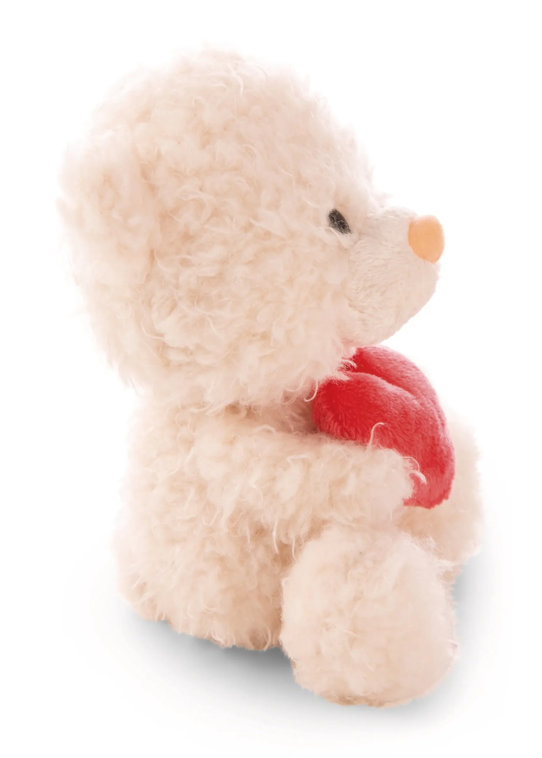 Soft Toy Bear cream with heart