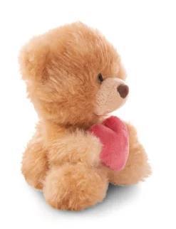 Soft Toy Bear light brown with heart