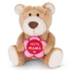 Soft Toy Bear "Beste Mama" light brown