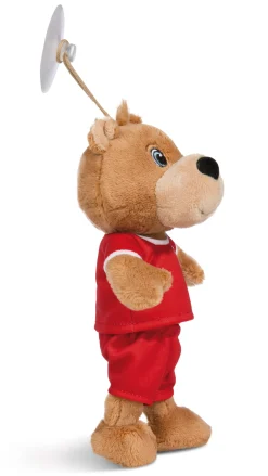 Soft Toy FC BAYERN Bear Berni with Football Jersey and Suction Cap NICI GREEN
