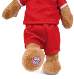 Soft Toy FC BAYERN Bear Berni with Football Jersey and Suction Cap NICI GREEN
