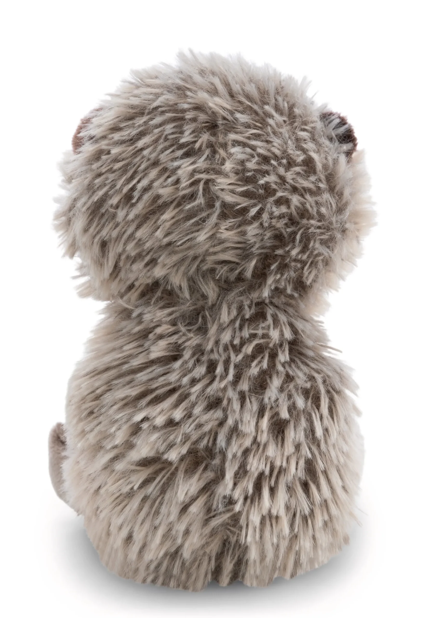 Soft toy hedgehog with mushroom 12cm in light green basket NICI GREEN