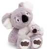 Soft Toy Koala Barry w/ kid NICI GREEN