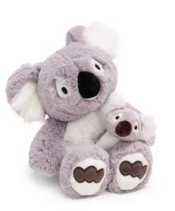 Soft Toy Koala Barry w/ kid NICI GREEN