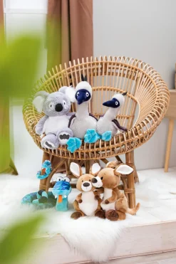 Soft Toy Koala Barry w/ kid NICI GREEN