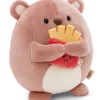 Soft toy mymochi Bear Nomo 16cm with french fries in gift box