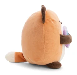 Soft toy mymochi Fox Geeks 27cm with video game