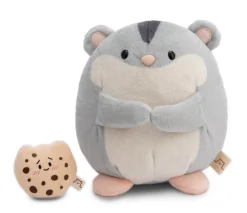 Soft toy mymochi Hamster Shai 16cm with cookie in gift box