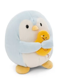 Soft toy mymochi Penguin Waddle 27cm with duck