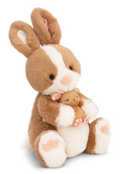 Soft Toy Rabbit Hopsala & child NICI GREEN