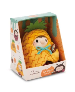 Soft Toy Set Ladybird Dozz with coconut and pineapple costume in gift box
