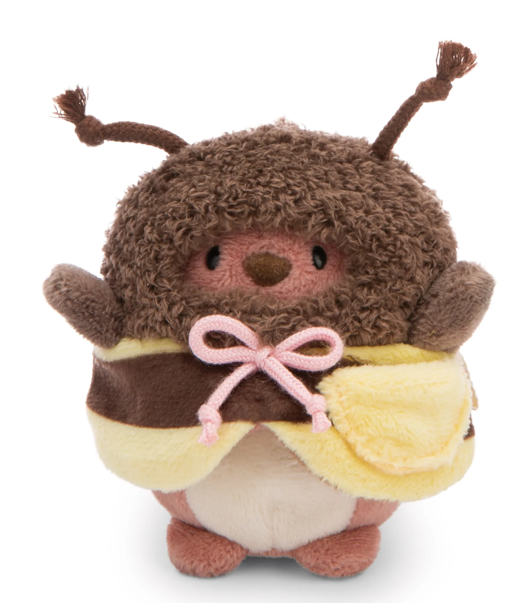 Soft toy Set mymochi Bear Nomo with french fries and bee costume