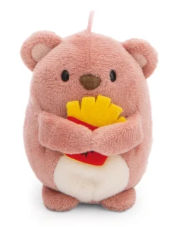 Soft toy Set mymochi Bear Nomo with french fries and bee costume