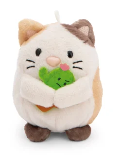Soft toy Set mymochi Cat Angy with cactus and bunny costume