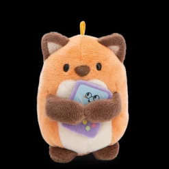 Soft toy Set mymochi Fox Geeks with video game and frog costume